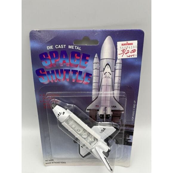 Vintage Space Shuttle Die Cast Metal Replica Unopened - Picture 1 of 8